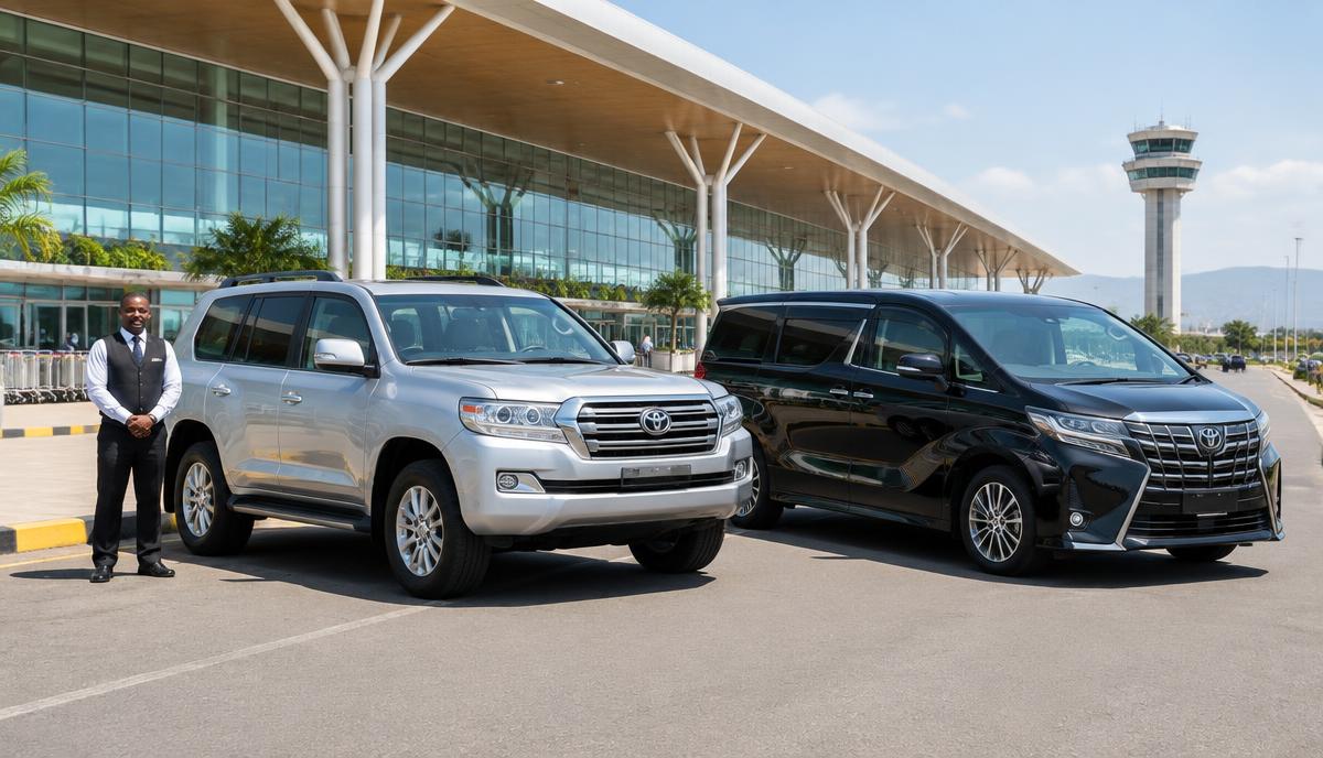 Professional vehicles available for private hire