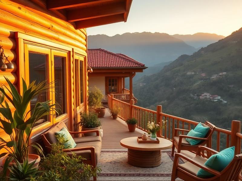 A welcoming stay with a mountain view